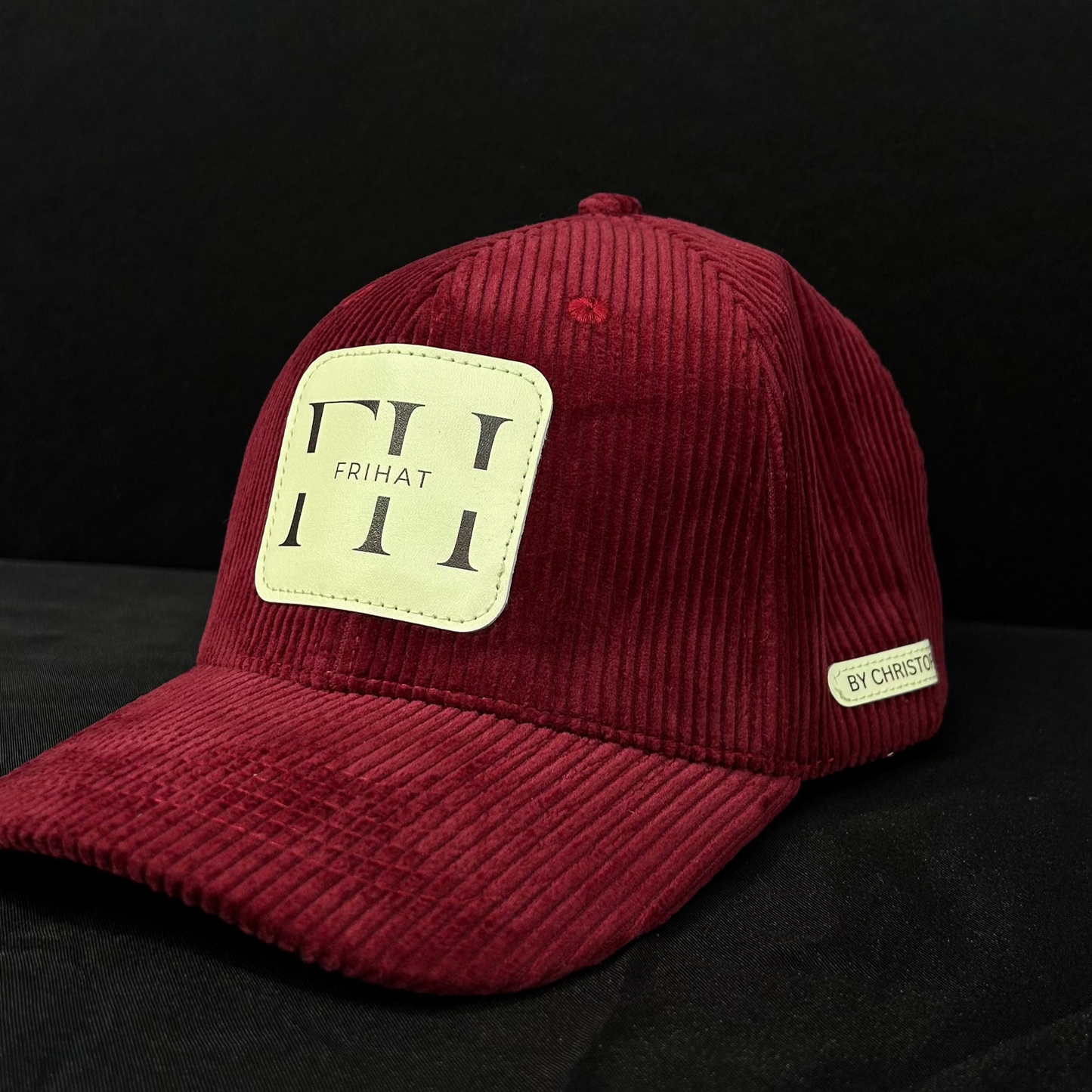 Cord Wine Red Snapback